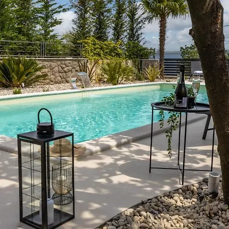 Villa Adriatic, Apartment Enio With Swimming Pool, Panoramic Sew View, Free Parking Icici Exterior photo